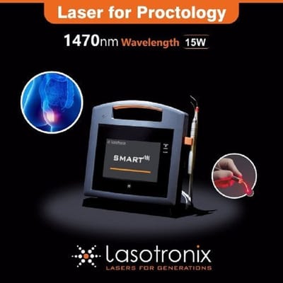 Lasotronix Smart M 1470nm/15W Laser Machine for Proctology