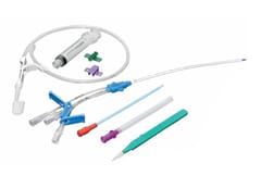 7Fr 16cm Double Lumen Central Venous Catheter Kit