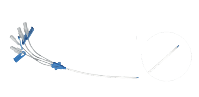 8.5Fr 16cm Four Lumen Central Venous Catheter Kit