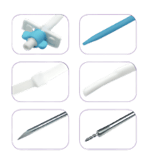 12Fr 16cm Triple Lumen Hemodialysis Catheter Kit - Curved Extension