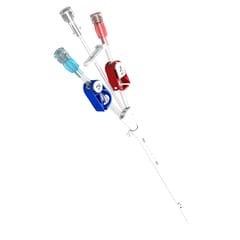 12Fr 16cm Triple Lumen Hemodialysis Catheter Kit - Straight Extension