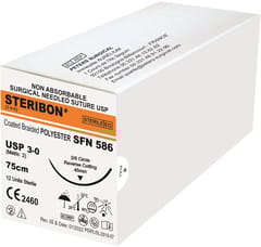 STERIBON - Polyester Coated Braided Suture