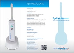 Portable Sphinctometer - Anal & Vaginal Tonometry