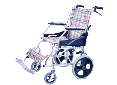 Dual Brake Aluminium Folding Wheelchair