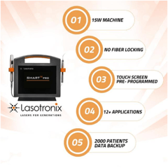 Lasotronix Smart M 980nm 15W Diode Laser for ENT