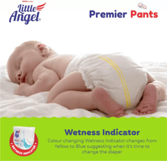 Little Angle Premier Baby Diaper Pants Pack of 3 (84 Pieces)