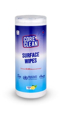 Core Clean Surface Wipes Fresh Scent(50 Pulls)