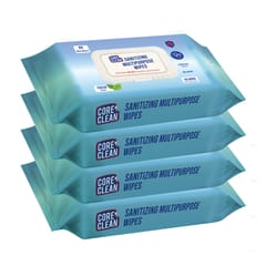 Core Clean Multipurpose Sanitizing Wipes(80 Pulls)