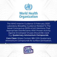 Core Clean Medical Disinfectant Wipes(100 Pulls)