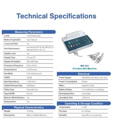 MR 900 12-Channel ECG Machine