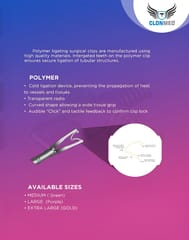CLONMED™ POLYMER LIGATING CLIPS