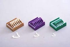 CLONMED LIGA LOCK ( POLYMER LIGATING CLIP HEM O LOK) "GREEN" HEM O LOK,  BOX OF 84 CLIPS or 14 Cartridges