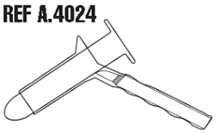Proctoscope A4024 - Surgical/Examination Proctoscope Trunk-End
