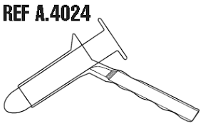 Proctoscope A4024 - Surgical/Examination Proctoscope Trunk-End