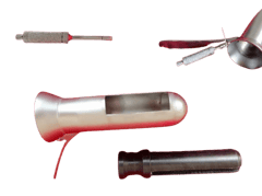 Metallic Proctoscope With 2 Inch Half Cut Without Light Source