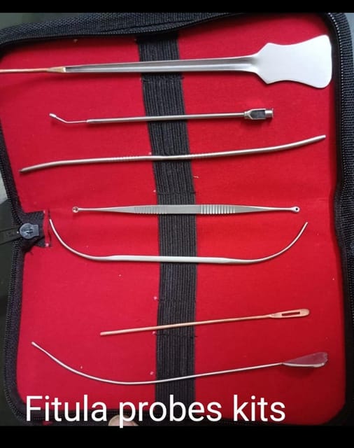 Stainless Steel Fistula Probes for Proctology