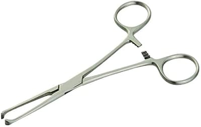 8 Inch 5x6 Teeth Allis Forceps Straight