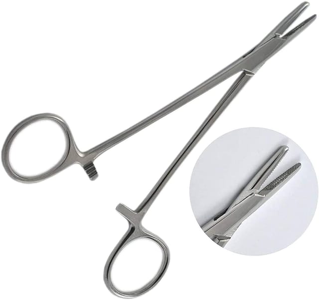 8 Inch Needle Holder Straight