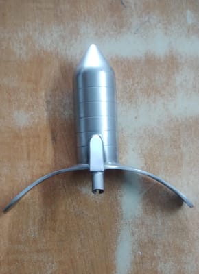 Metallic Proctoscope with External Light Source